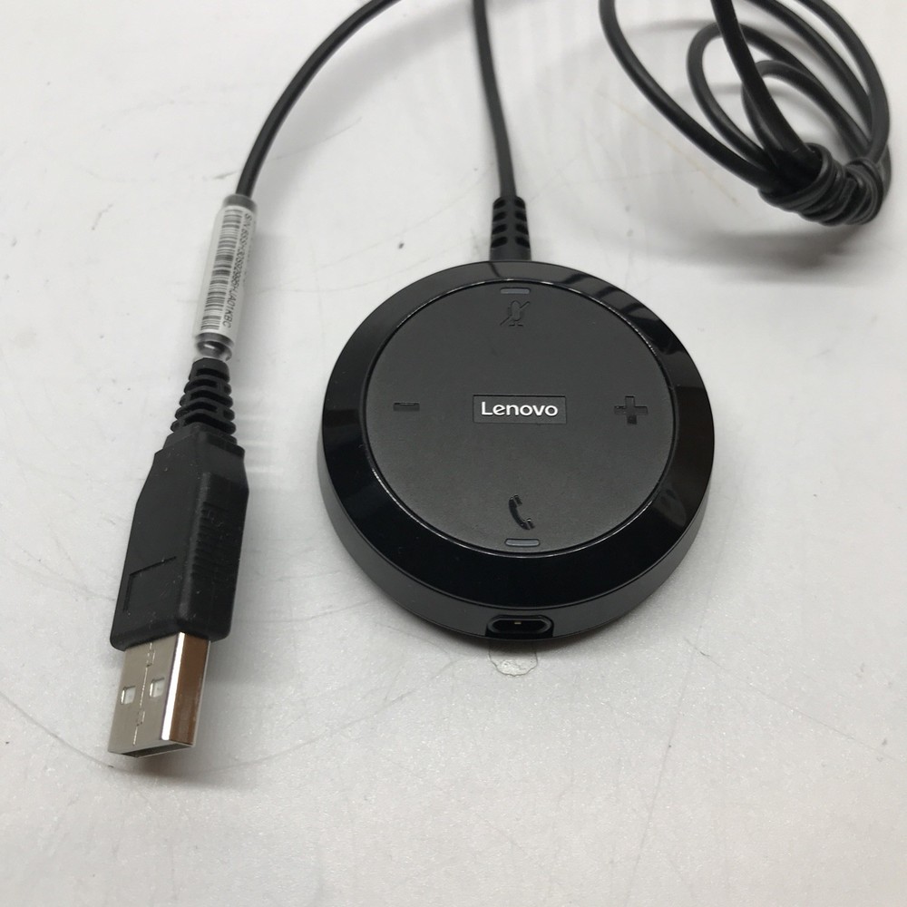 Lenovo Pro Wired Stereo VOIP Headset Controller Model ENC060