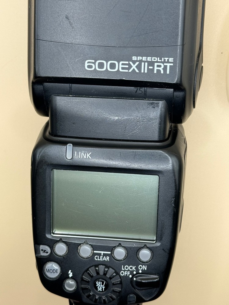 Canon 600EX II-RT Speedlite Flash Wireless With Cover