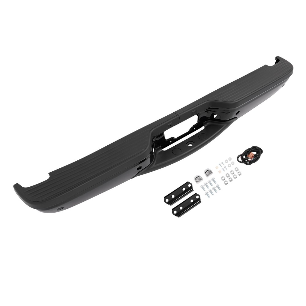 Rear Step Bumper For Ford Excursion 2000-2005 w/Rear Object Sensor Holes