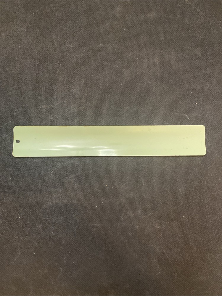 Vintage BOB’S CANDY SERVICE Ruler, YANKTON SD. Metal.