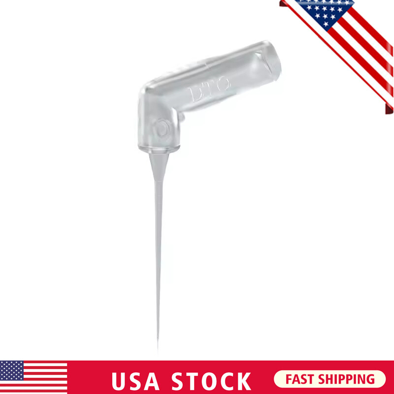 40Pcs Dental Endo Root Canal Tip Irrigator Irrigation Needle Tips Flushing dp