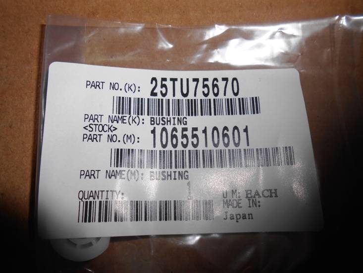 KONICA 25TU75670 BEARINGS / BUSHINGS NEW BULK