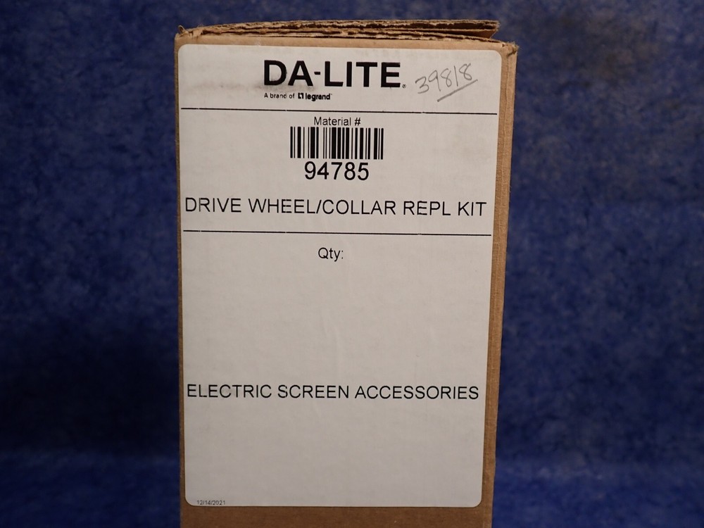 NEW Da-Lite 94785 Rubber Drive Wheel Replacement Kit (G110)