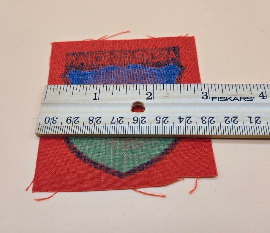 WWII German Foreign Legion Shoulder Patch ASERBAIDSCHAN Original