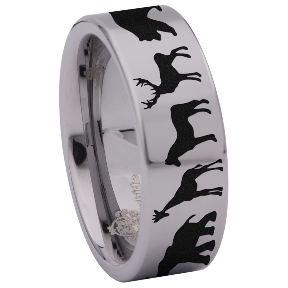 Animal Lovers Tungsten Carbide Ring