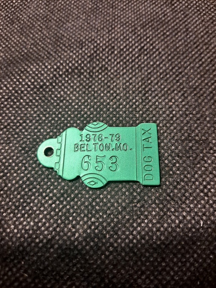 1978-79 BELTON MO FIRE HYDRANT DOG TAG!   e6931UCX