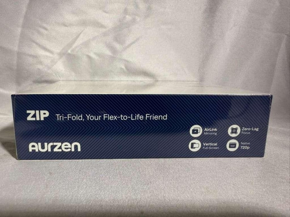 Aurzen ZIP Tri-Fold Mini Projector DZ001 (A4)