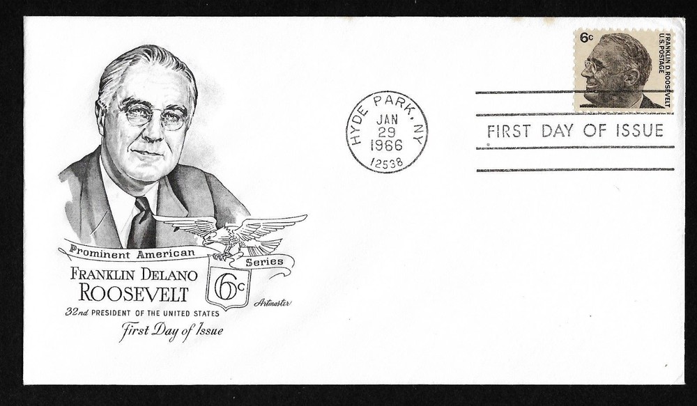 #1284 6c Franklin D. Roosevelt - Artmaster FDC