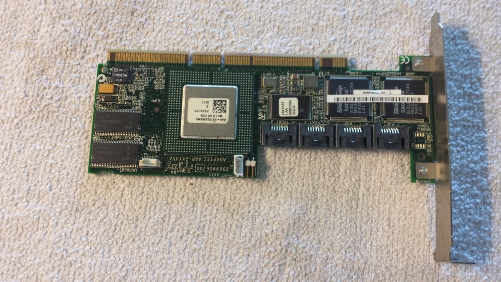 Adaptec AAR-2410SA with 64M with LED RAID Adapter Card Board
