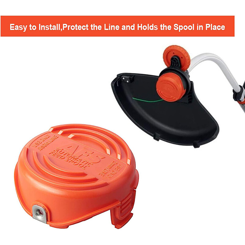 For Black & Decker GH3000, SF-080 Grass Trimmer Replacement Spool Line With Cap
