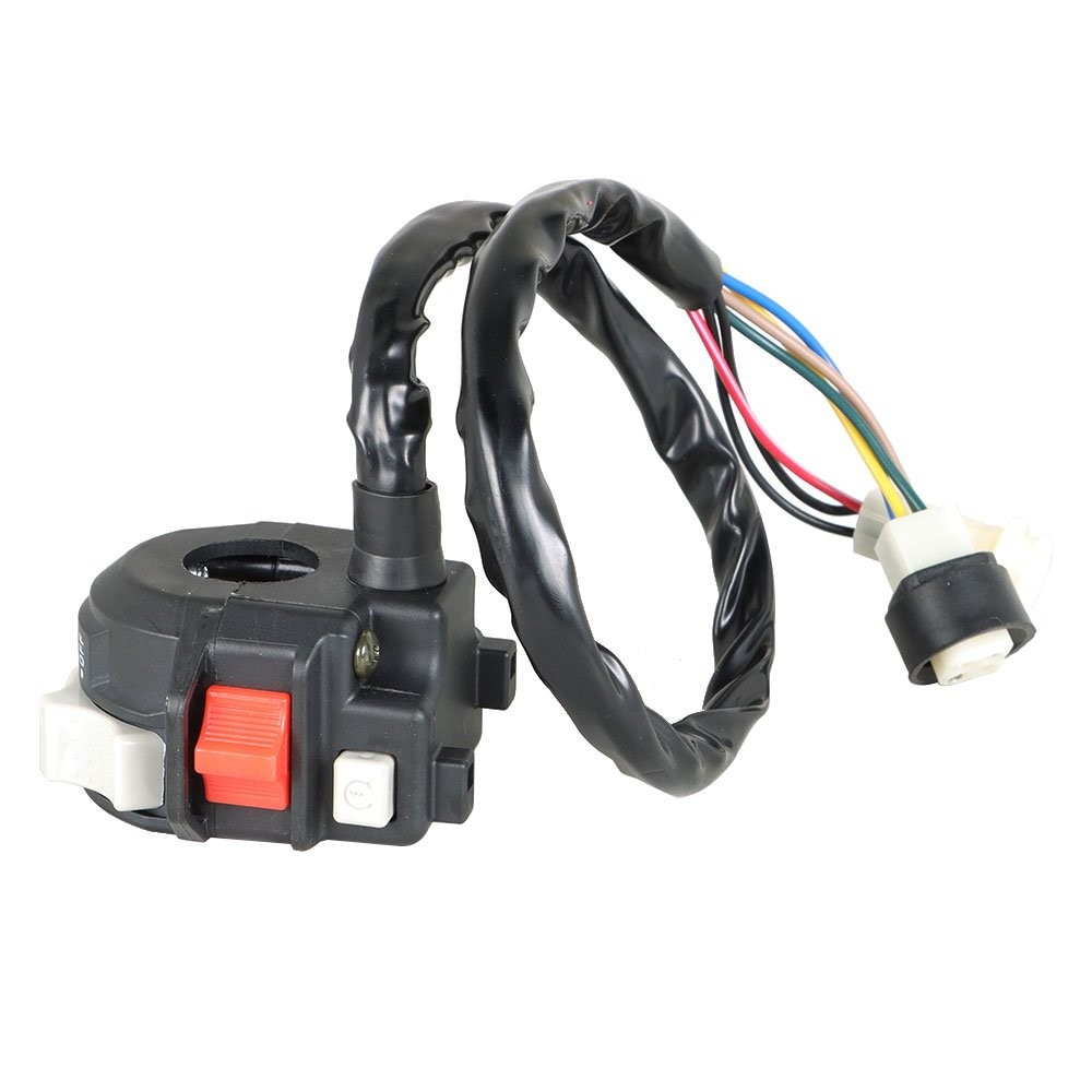 Left Handlebar Kill Switch Start Run Off Headlight Fit For Yamaha Moto 4 225