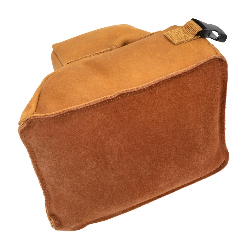 Longmont Leather Filled Front & Rear Shooting Rest Combo, Light Brown