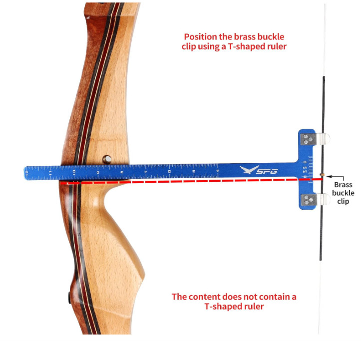 40 Pcs Bow String Nock Points Archery Arrow Nocking Clips for Recurve Compound