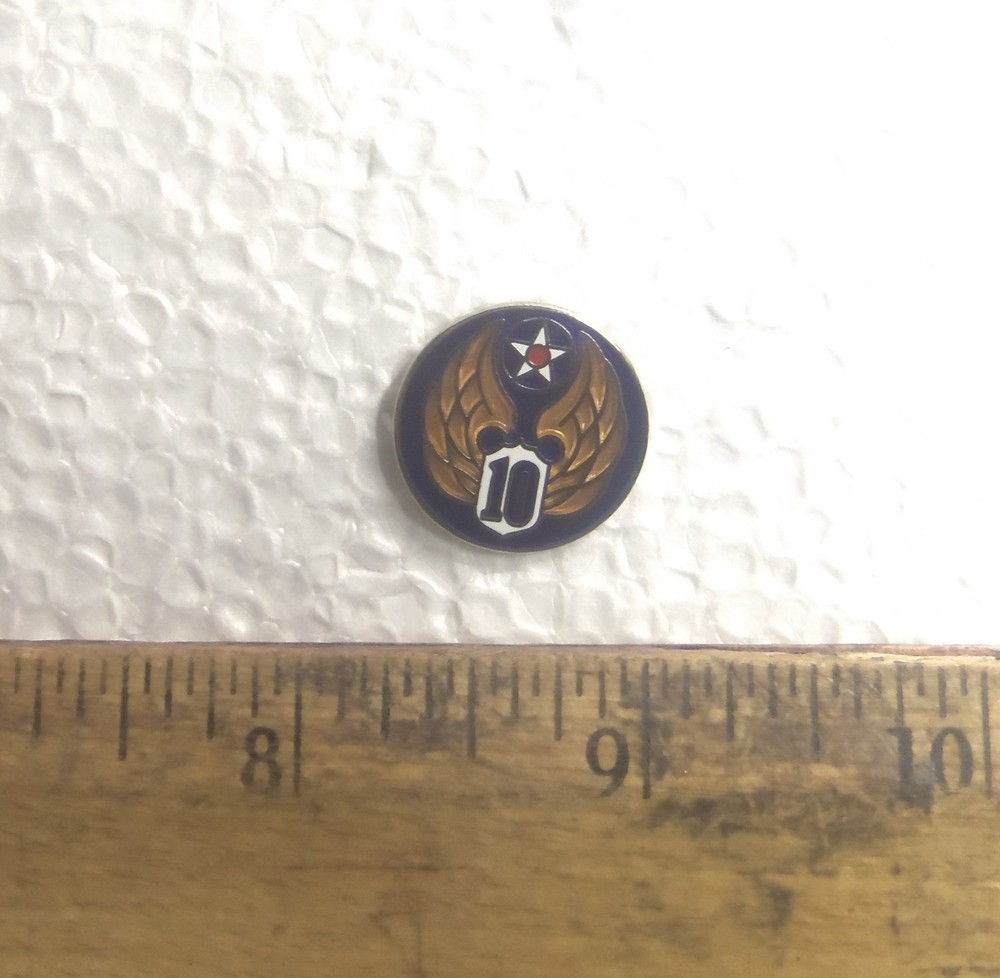 US Air Force - 10th Air Force Pin