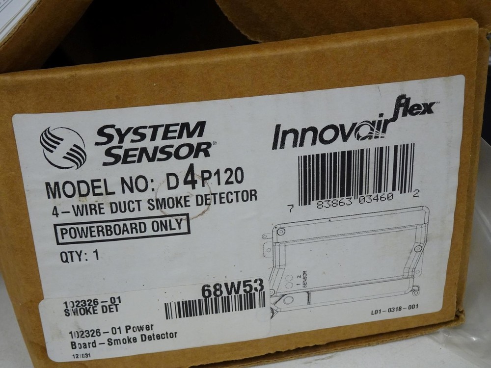 Honeywell Flex System Sensor D4120 Duct Smoke Detector D4P120 Power Board