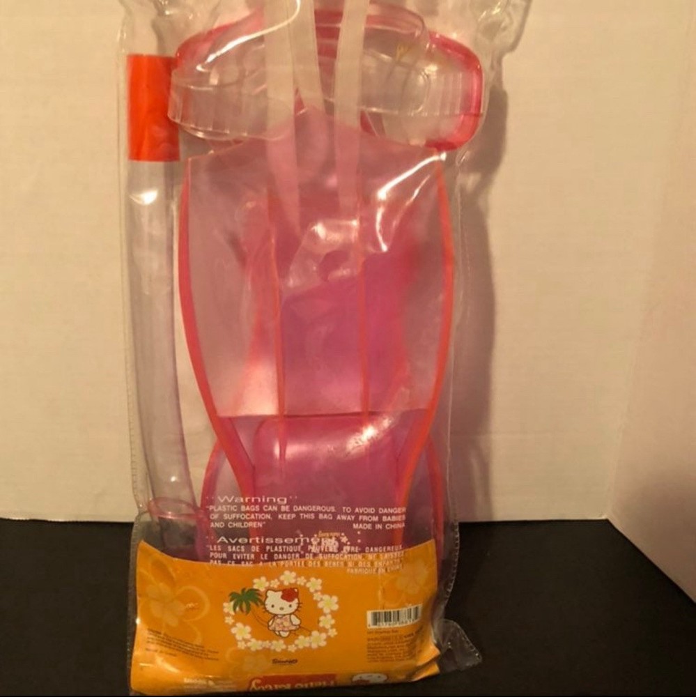 2005 Hello Kitty Snorkel Set Sanrio