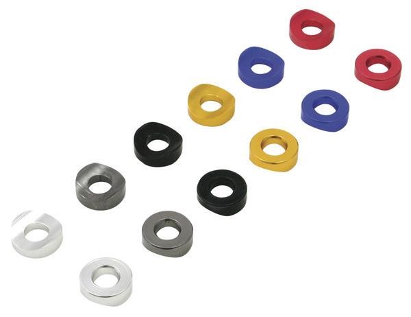 DRC Rim Lock Spacers - Blue - D58-01-102