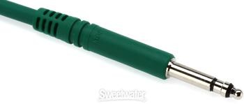 Mogami PJM 1205 Bantam 12" TT Patch Cable - Green