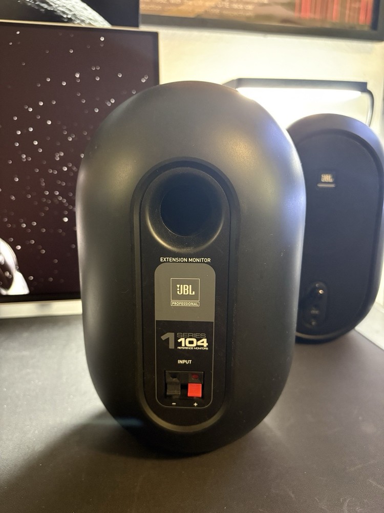 JBL 104 Compact Studio Reference Monitor Speakers - Used (Fully Functional)