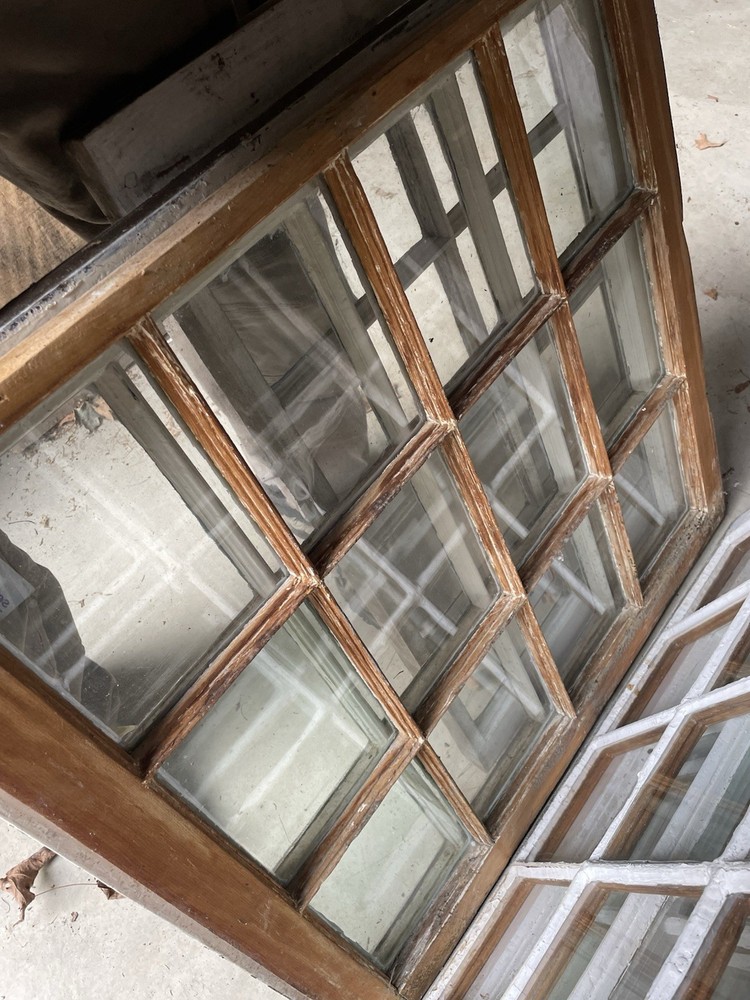 19th Century 12 Lite Window Sash