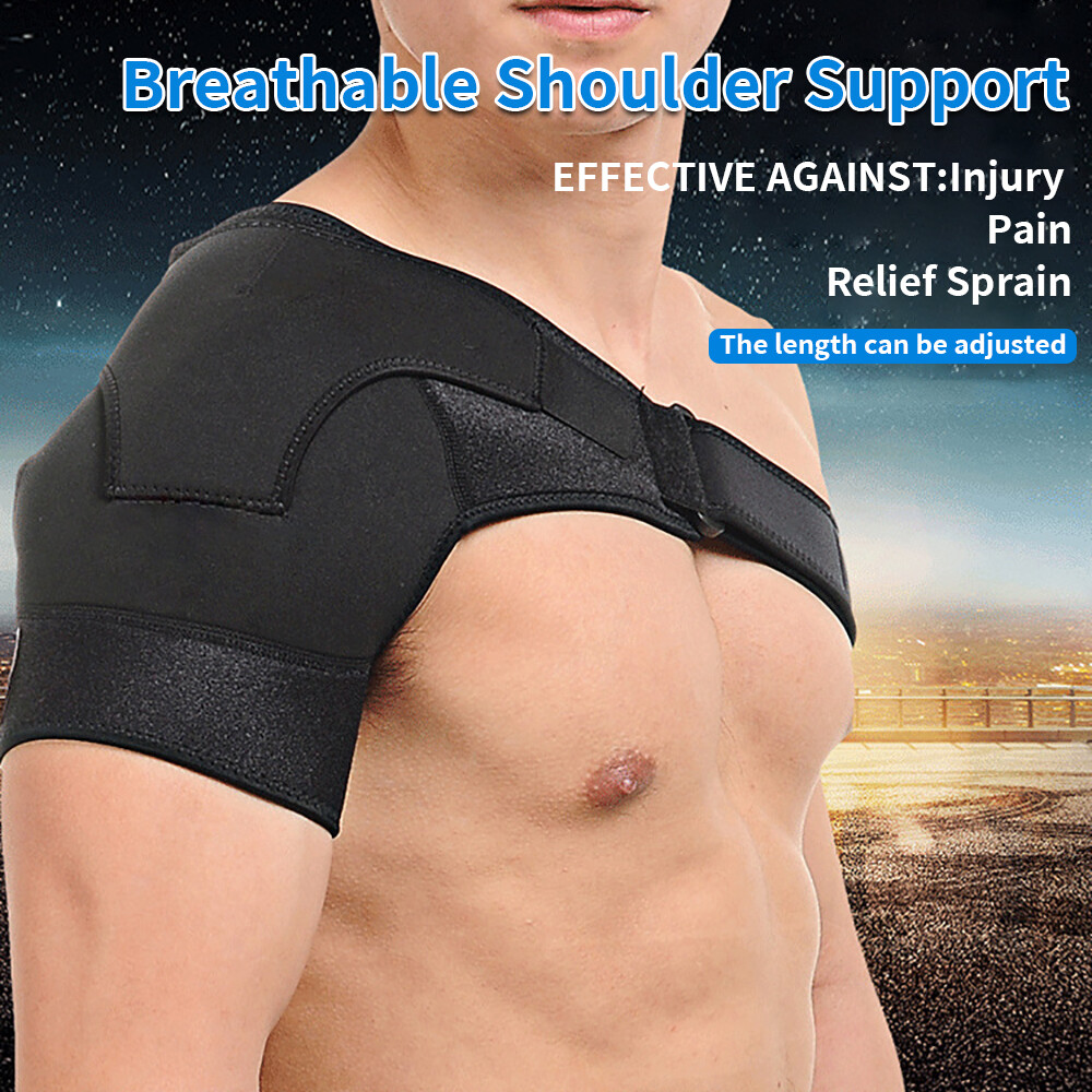 Adjustable Orthopedic Shoulder Bandage Brace Therapy Back Shoulder Support Wrap