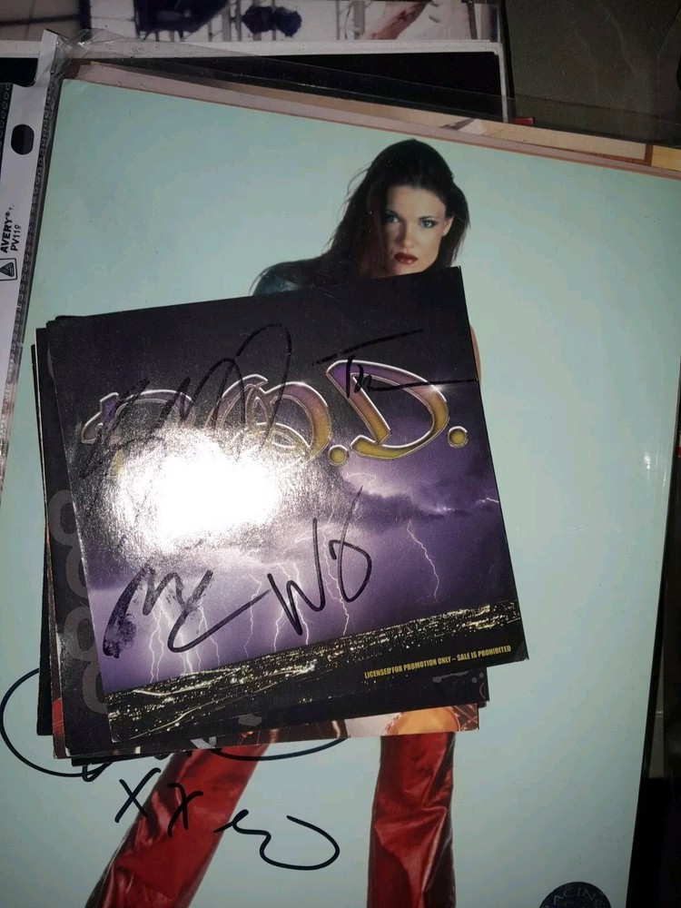 Pod Signed Cd Booklet P.o.d. Band Metal