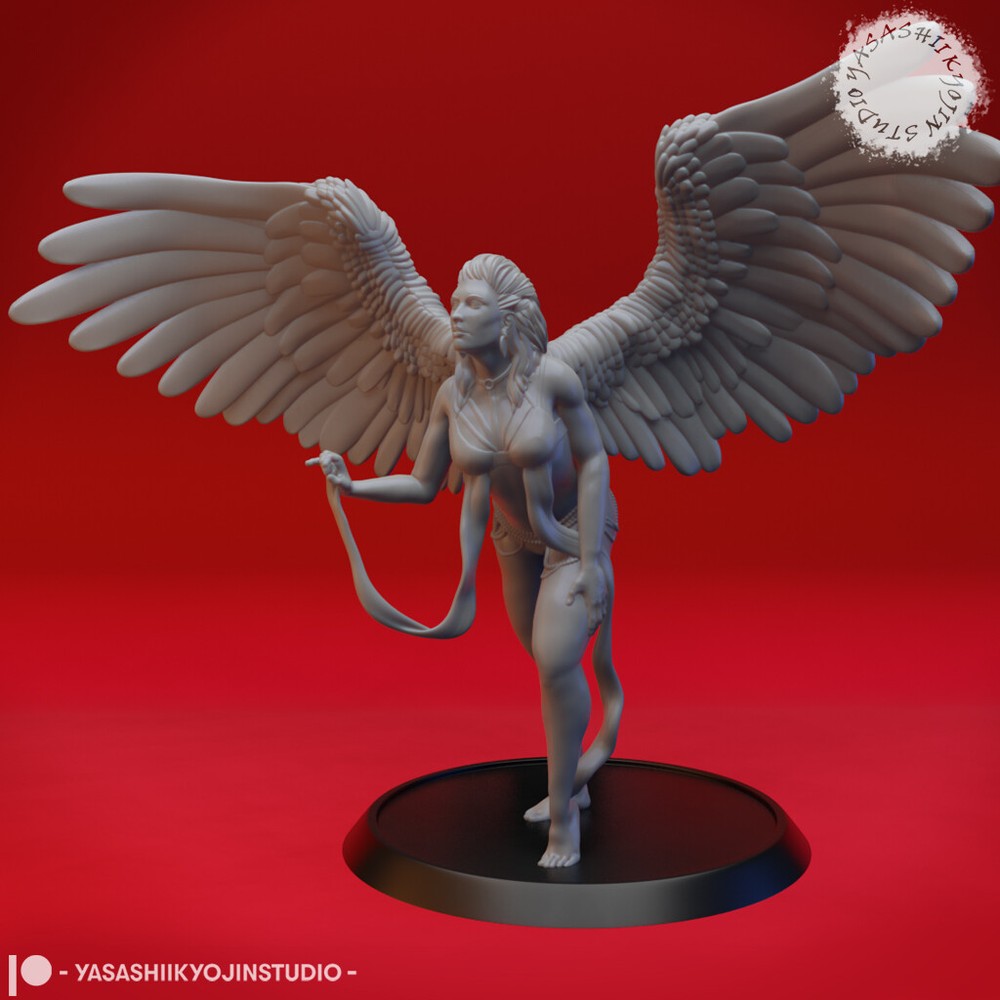 Deva - 32/54mm Miniature for Tabletop RPGs (DnD, D&D, Pathfinder)