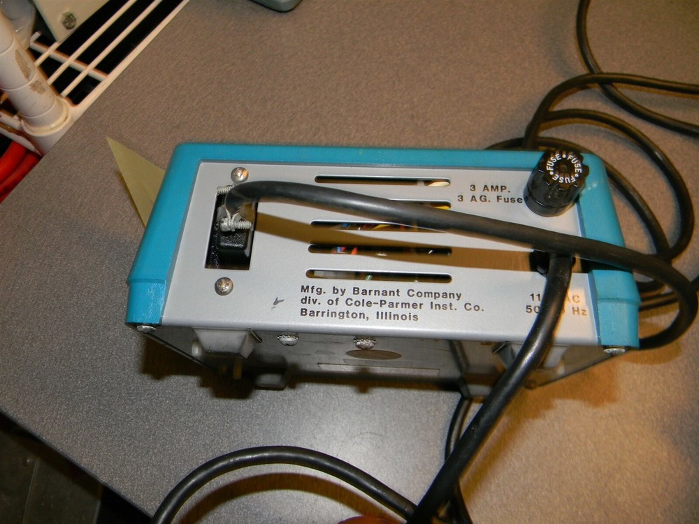 MasterFlex Speed Control, 7553-20 Pump Motor, 7014-20 Pump Head, Runs in Reverse