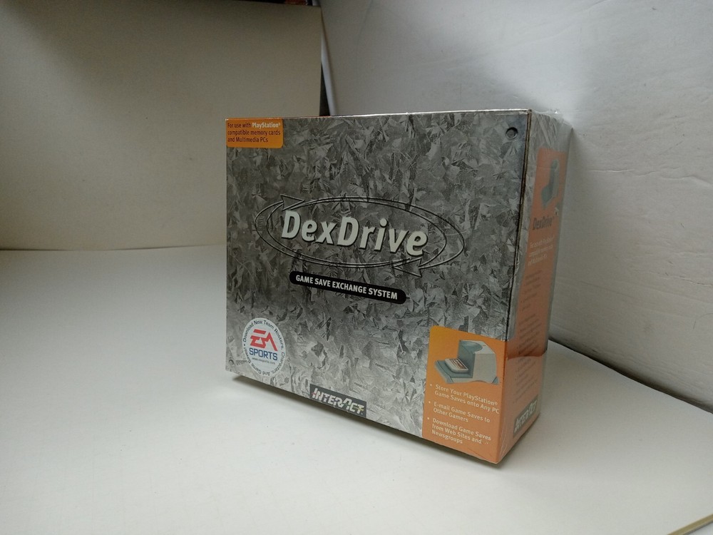 NEW SEALED PS1 Dex Drive Memory Card to PC Game Save Exchange Transfer System ##