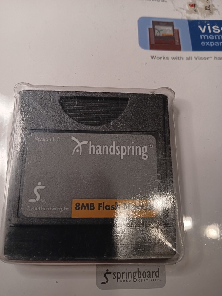 Handspring Visor 8mb Flash Module SEALED Springboard PDA 6017WW Version 1.3