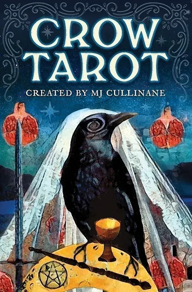 Crow Tarot Card Deck, Boxed Set with Deck and Book!