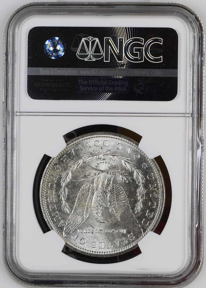 1882 S Morgan Silver Dollar NGC MS-66