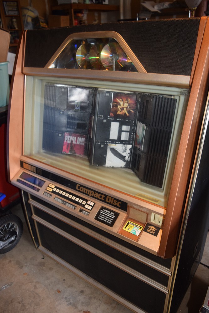 rowe ami cd100a classic compact Disk jukebox NONE WORKING