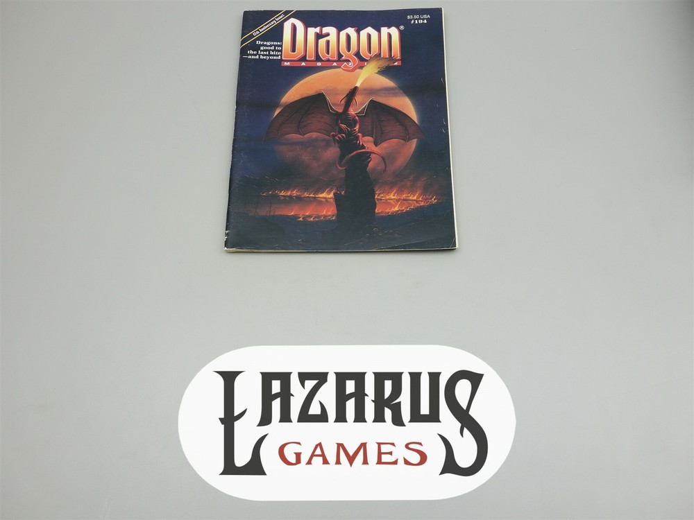 Dragon Magazine: Issue #194 (TSR)