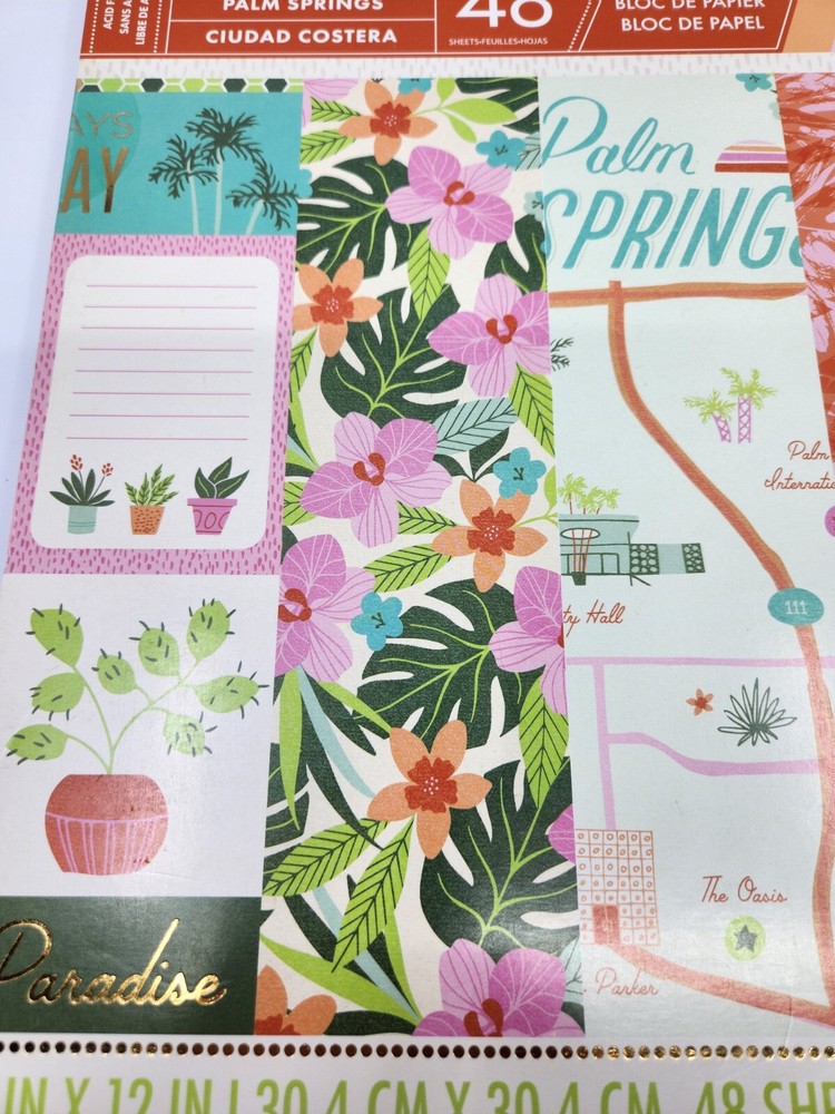 Craft Smith Paradise 48 Sheets DCWV The Everyday Stack 60 Sheets New Sealed