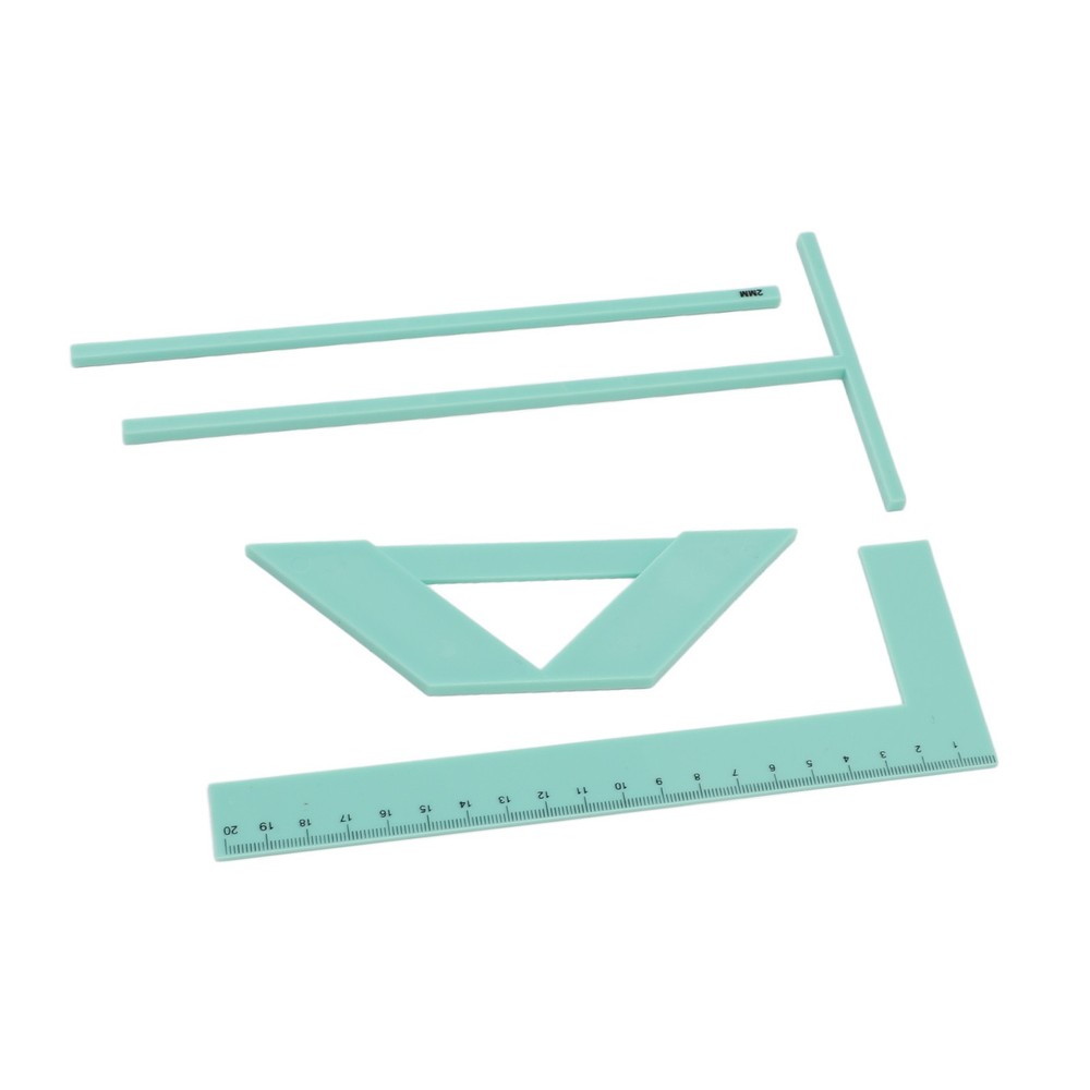 1-Comprehensive Book Binding Ruler Kit For Precise Scrapbook Crafting XEAP
