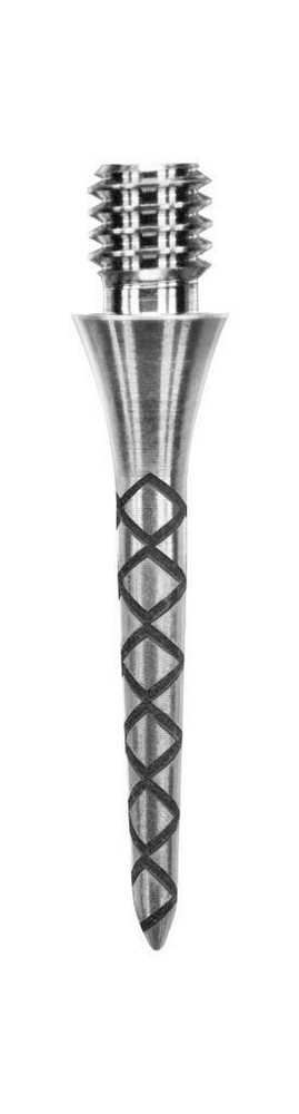 TARGET TITANIUM PRO DIAMOND CONVERSION STEEL TIP POINTS - SET OF 3 - SILVER