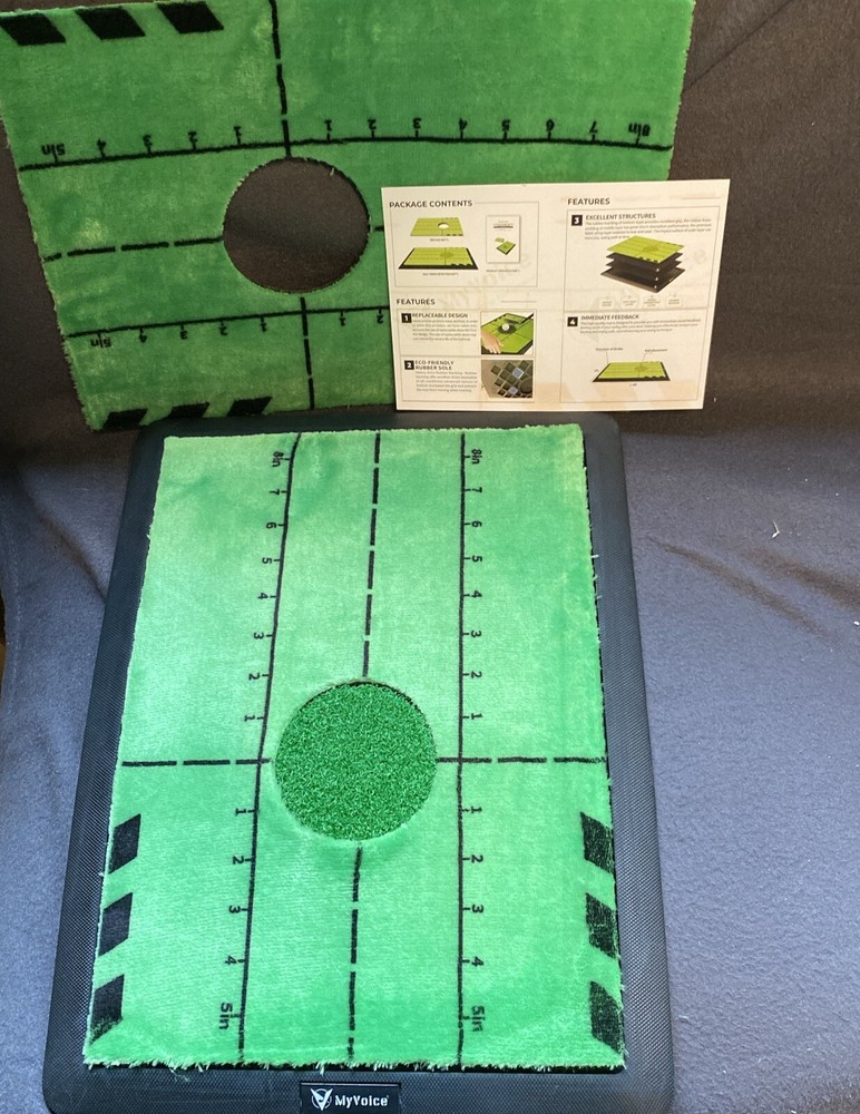 Golf Hitting Mat 16"x12" | Exclusively Designed Golf Mat