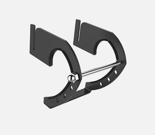 Crackle bike mount for grills