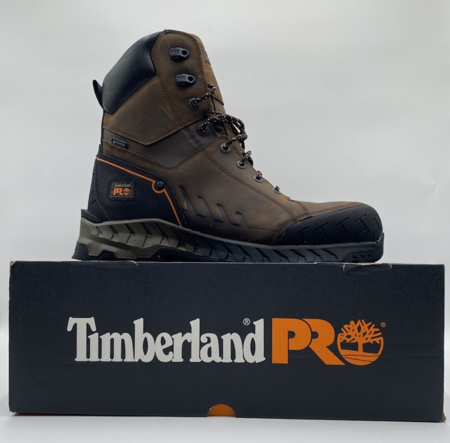 Timberland WORK SUMMIT Men's NEW Work Boots Dark Brown Multiple Sizes