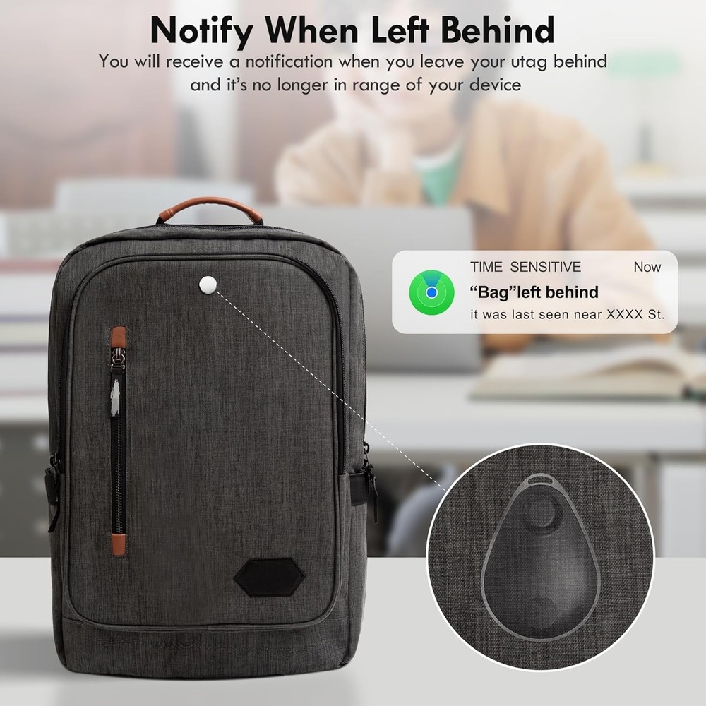 Utag GPS Tracker for Kids Hidden 2 Pack, Bluetooth Tracker Works with Apple F...
