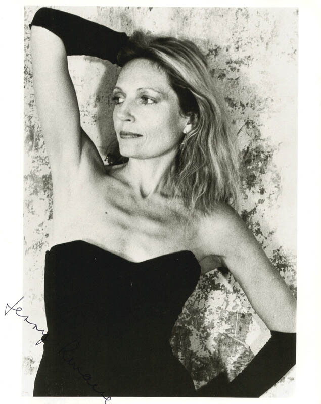JENNY RUNACRE - PHOTOGRAPH SIGNED
