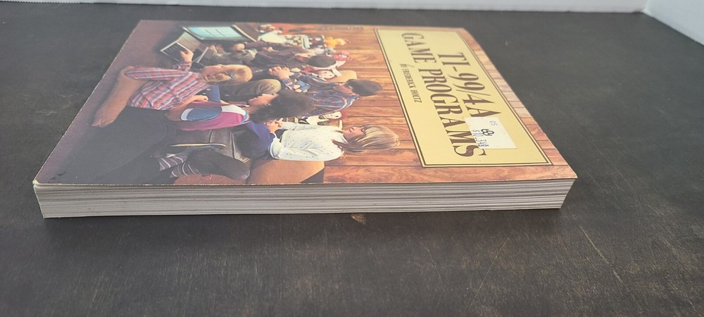 Vtg 1983 TI-99/4a GAME PROGRAMS Reference Book Manual HOLTZ PC Texas Instruments