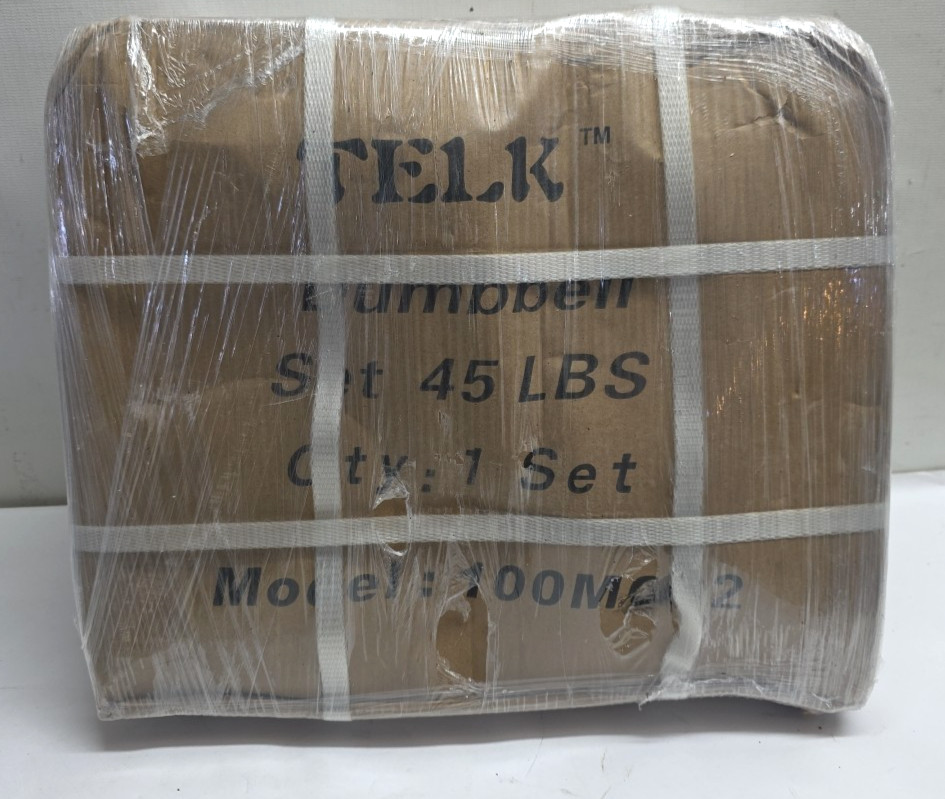 TELK Adjustable Dumbbells Cast Iron Weight Available for 45 LBS
