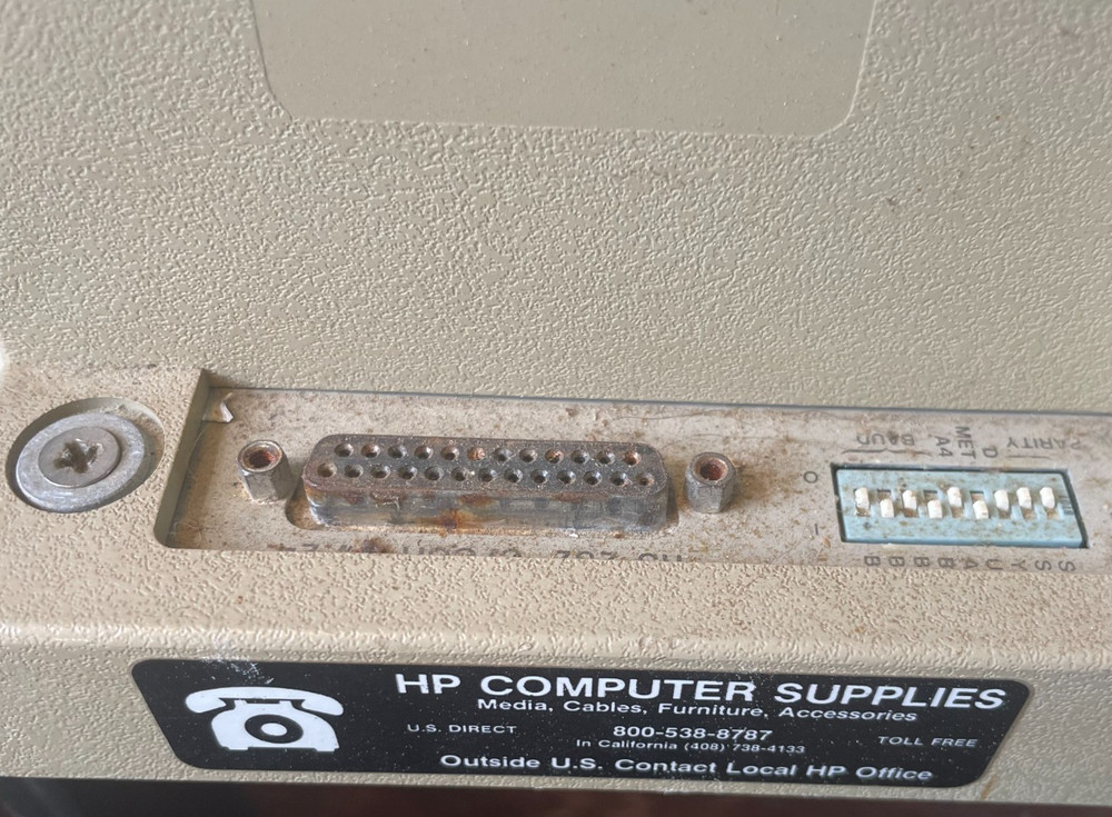 Vintage HP/Hewlett Packard 7475A Six Pen Plotter