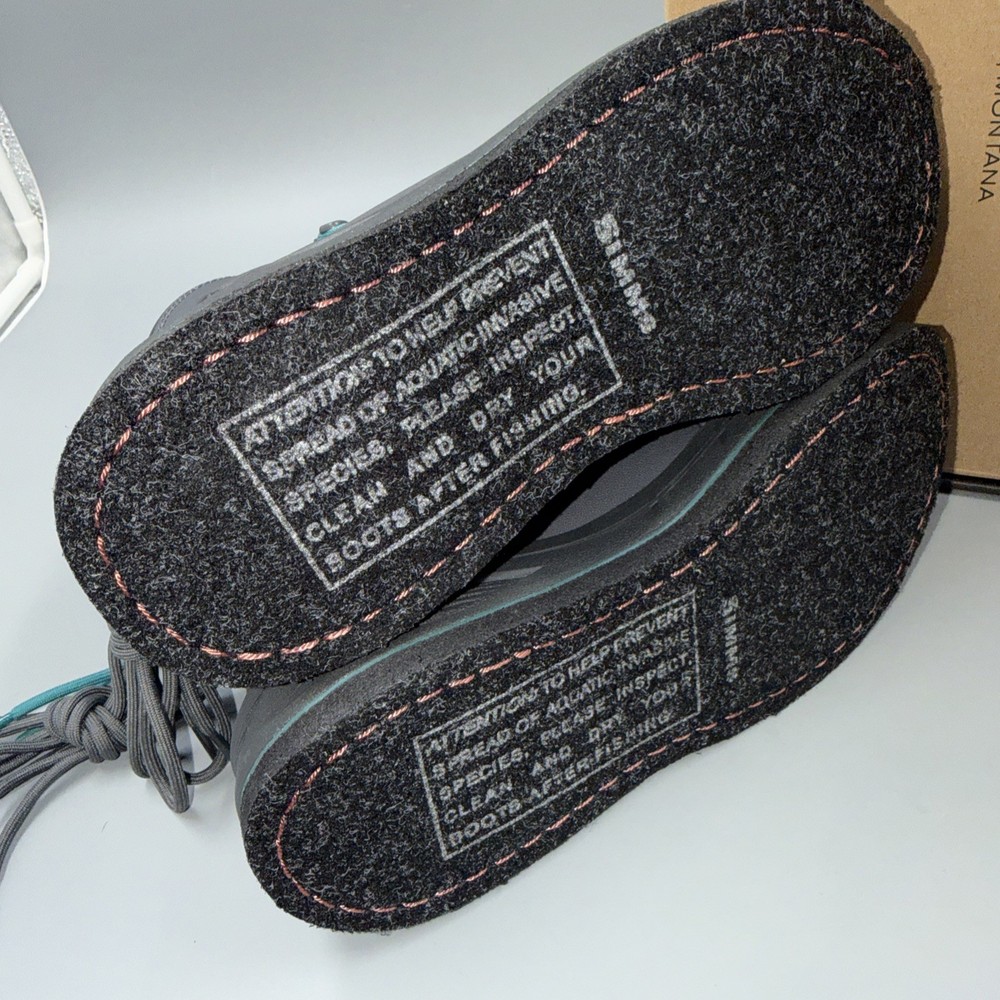 Simms Freestone Wading Boot- Felt - Slate- Women’s 7 - New