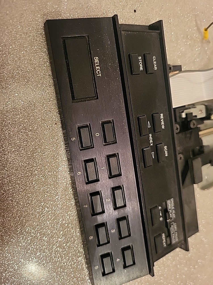 Philips CD960 Retractable Pop Out Program Controller Parts Or Repair