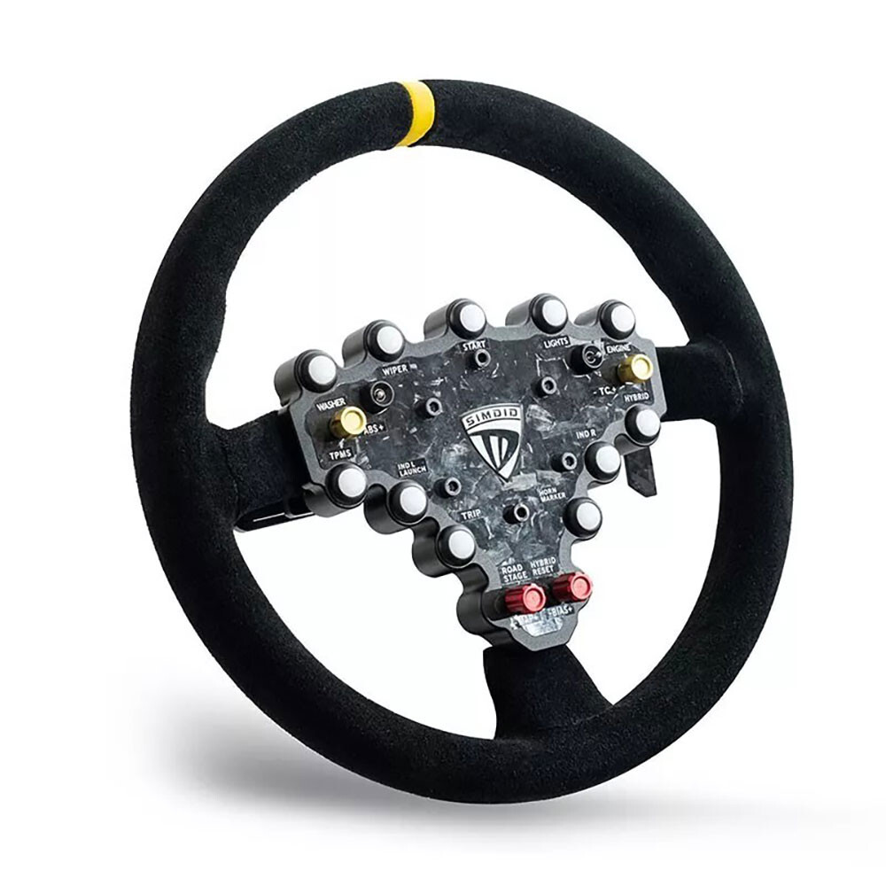 SIMDID 320mm/12.6" GTW Steering Wheel Racing Simulator for Quick Release