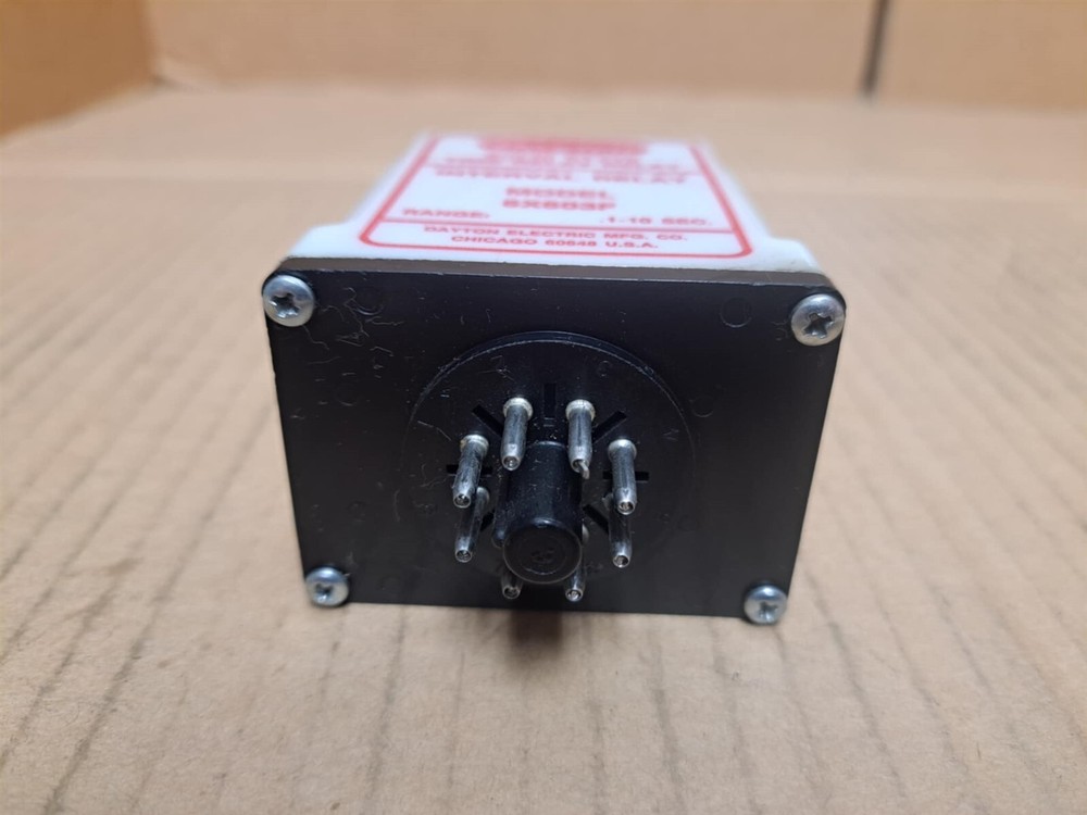 Dayton Solid State Time Delay Relay Model No. 6X603F