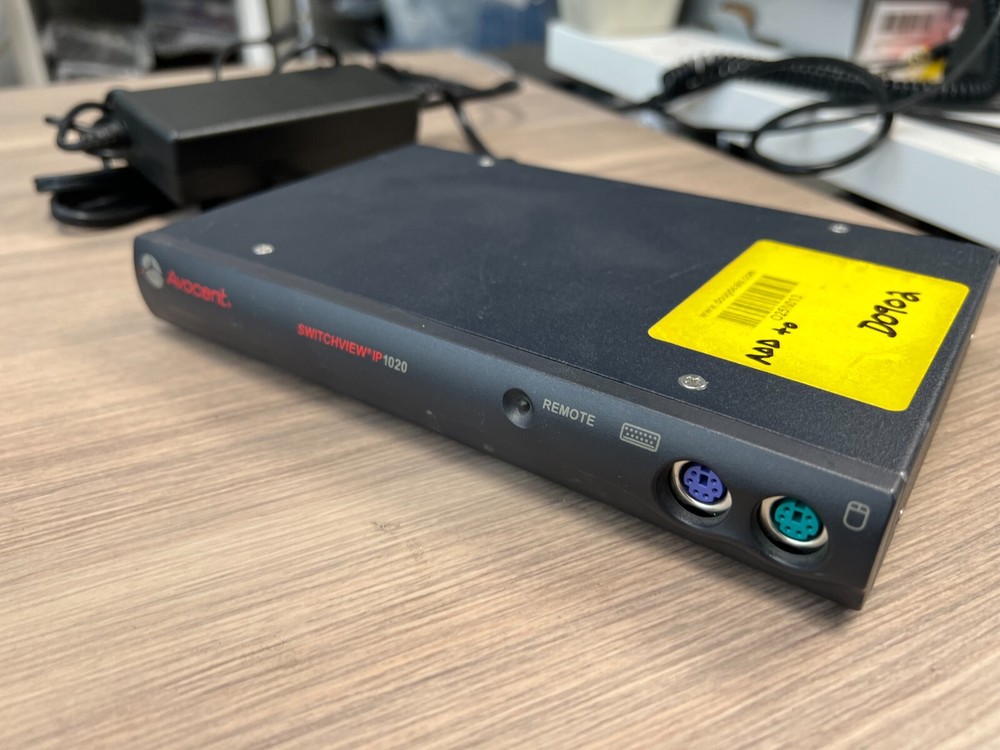 Avocent KVM switchview svip1020 with power supply